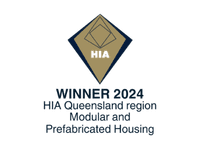 Oly Homes Winner of the 2024 HIA Prefabricated and Modular Housing category for  Queensland