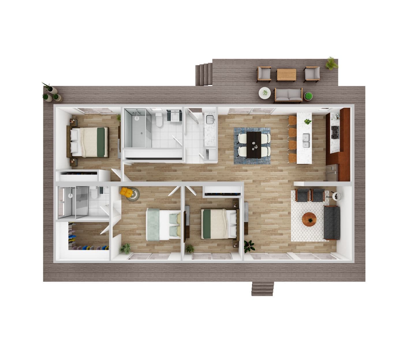 Oly Homes 3 bedroom Daydream modular family home