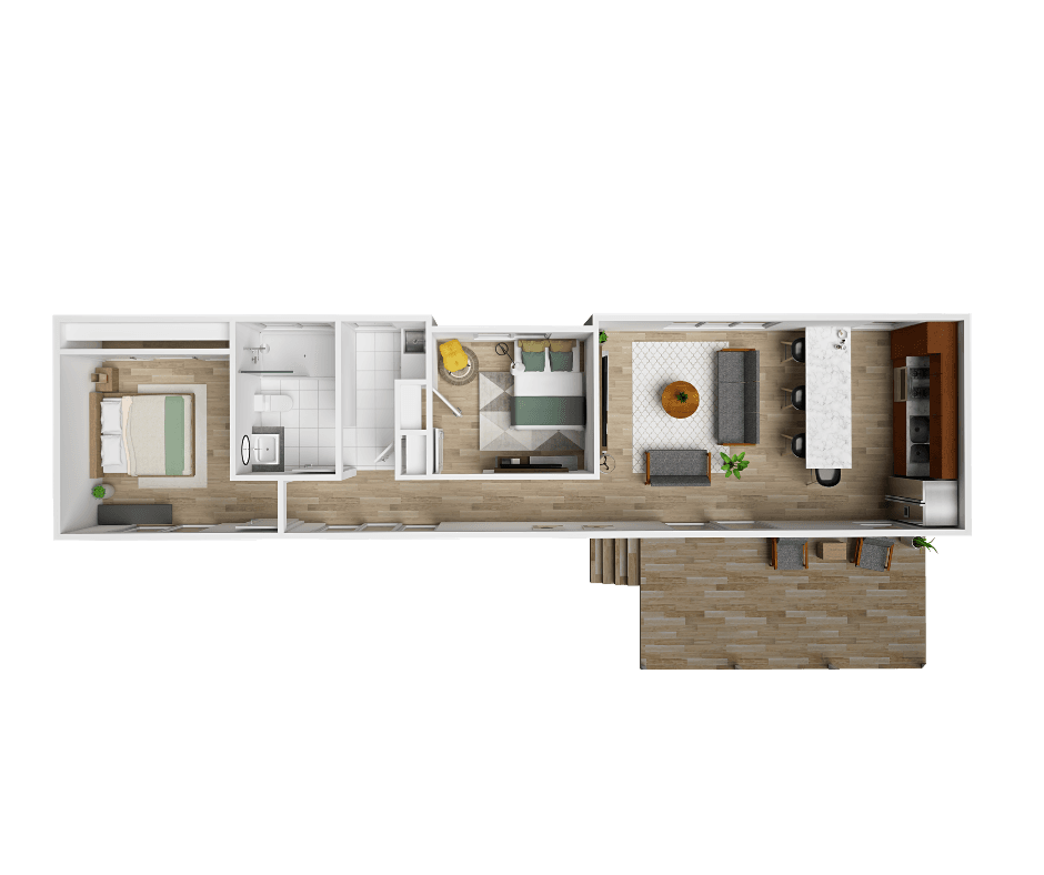 Oly Homes Kingaroy 2 bedroom modular home