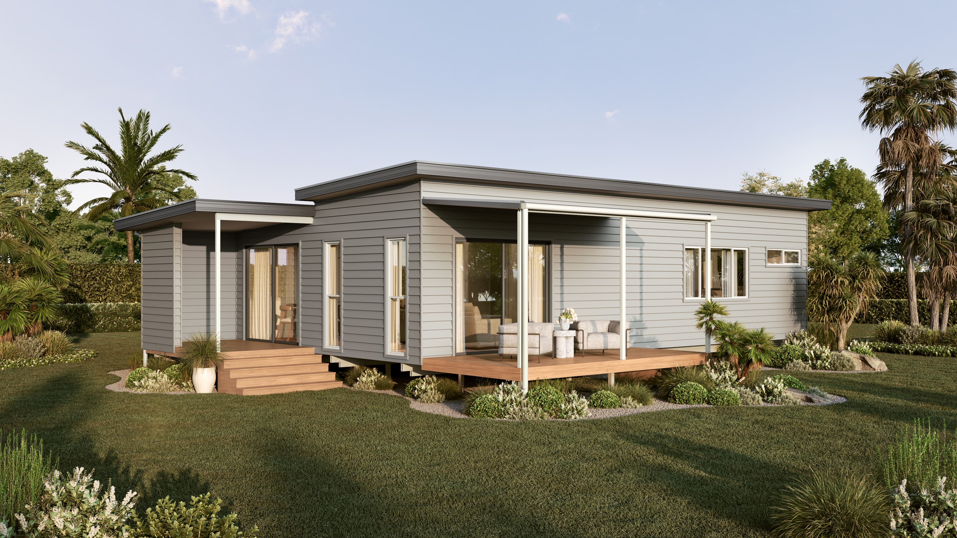 Oly Homes Keppel 2 bedroom modular home floorplan