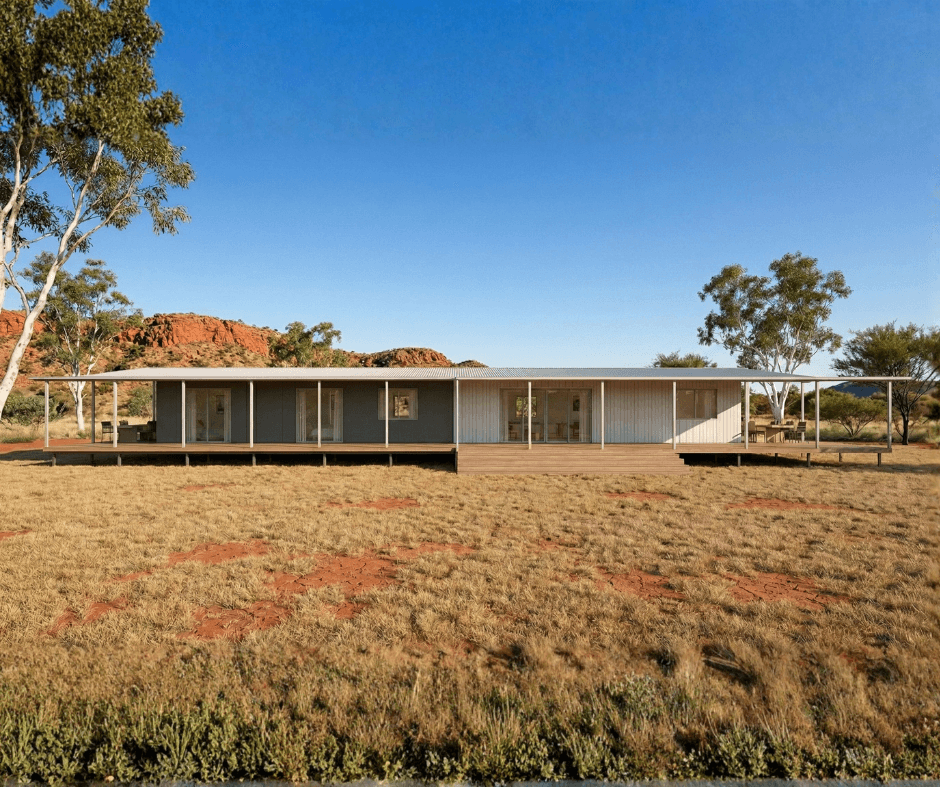 Oly Homes Modular 5 bedroom Hinchinbrook Station House Design